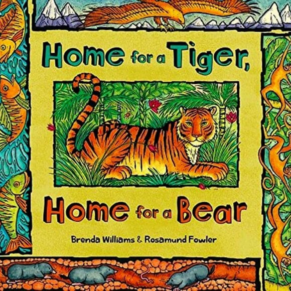 NWT Barefoot Books Home For A Tiger Home For A Bear - Picture 1 of 4